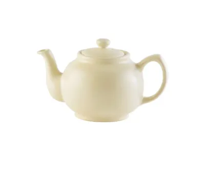 P&amp;K 6 c. Teapot - Matte Cream