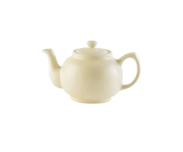P&amp;K  2 c. Teapot - Matte Cream
