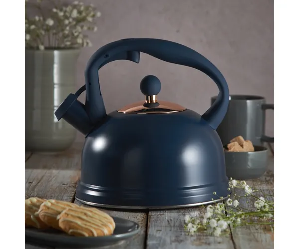 P&amp;K Stovetop Kettle - Navy