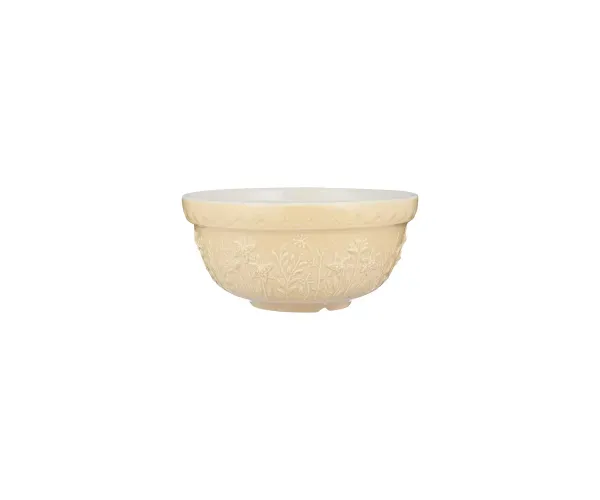 Mason Cash Meadow Mixing Bowl, 8.25" - Lemon