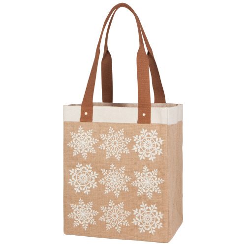 Good Tiding Market Tote (snowflake)