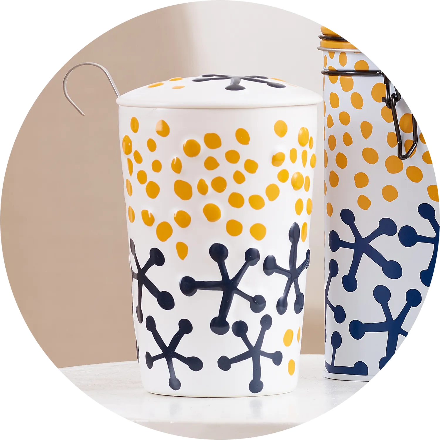 Teaeve Infuser Mug - Potato Print