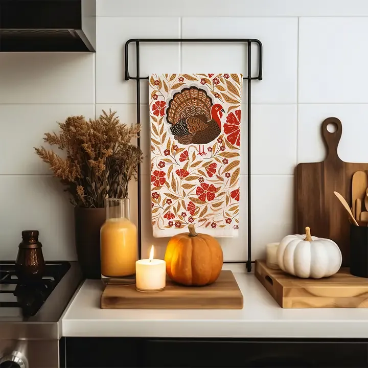 Turkey Tea Towel Gingiber