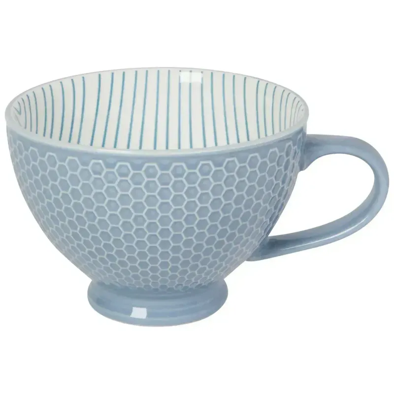 Mug Latte Slate Blue Danica