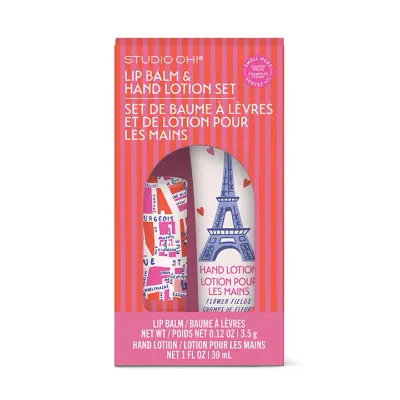 Rues de Paris Lip Balm &amp; Hand Lotion Set