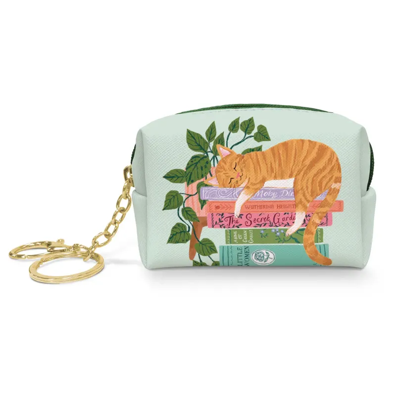 Cozy Reads Key Chain Pouch