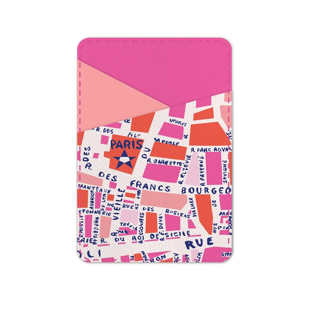 Cell Phone Wallet Rues de Paris