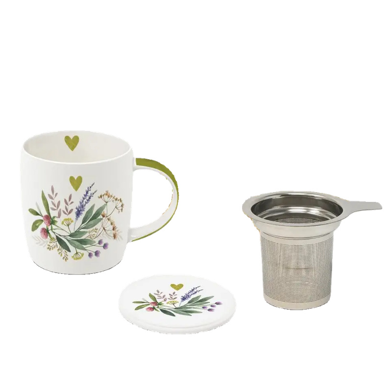 Provence Infuser Mug w/lid