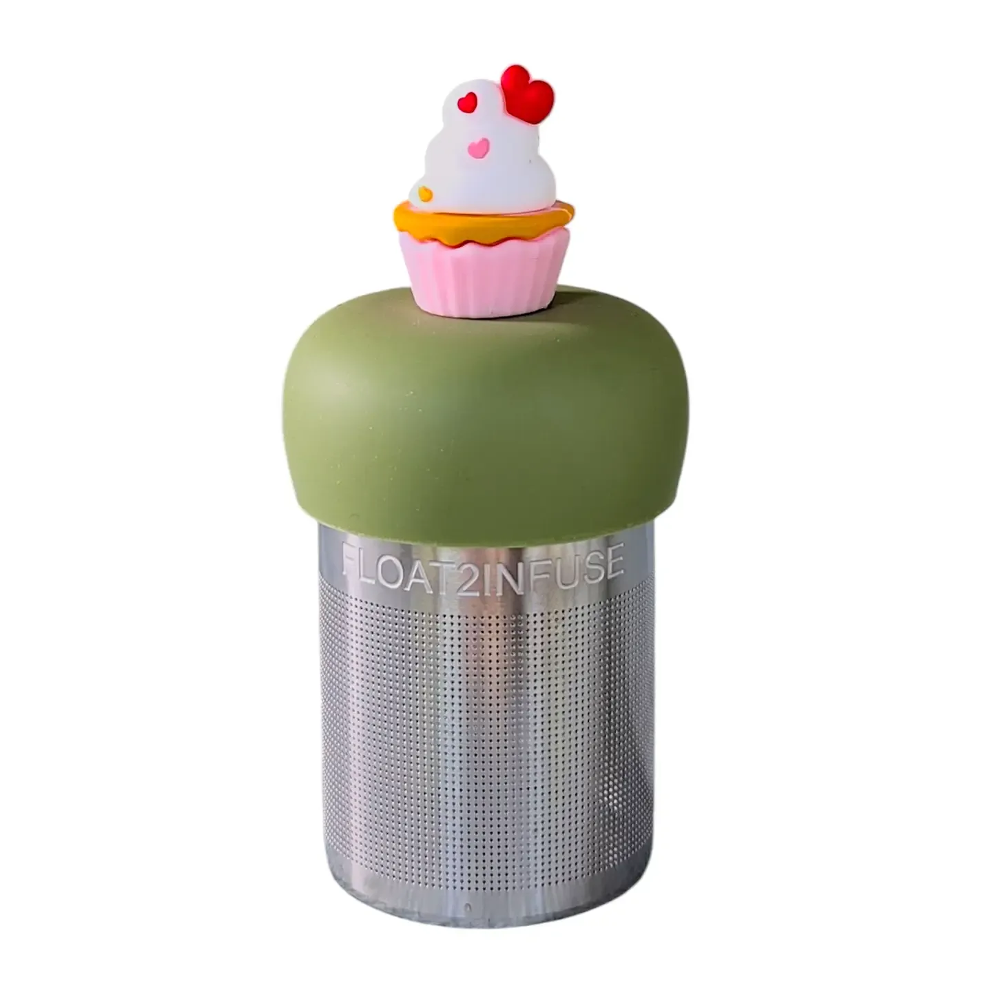 Pink Cupcake Floating Infuser