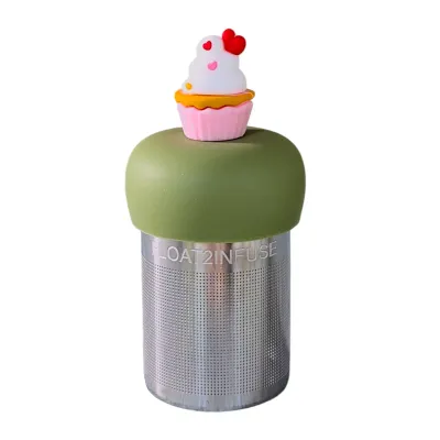 Pink Cupcake Floating Infuser
