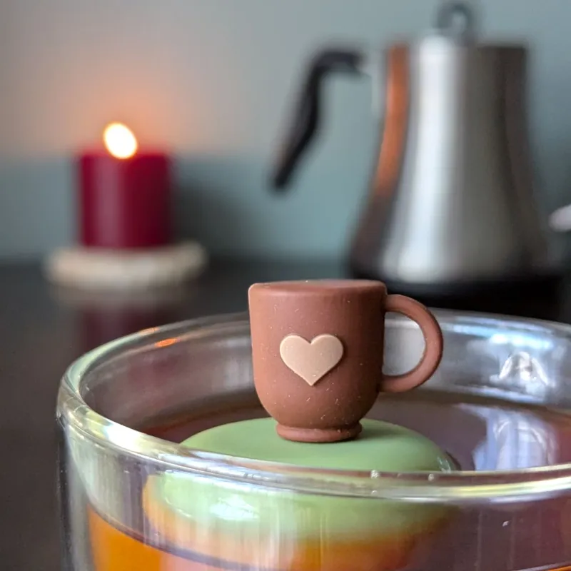 Heart Tea Cup Floating Infuser
