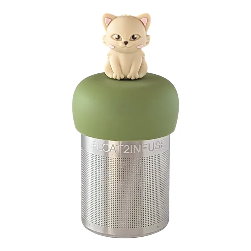 Ivory Cat Floating Tea Infuser