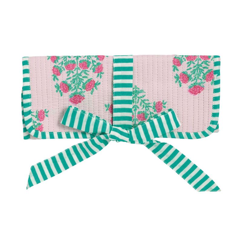 Blush Block Jewelry Roll