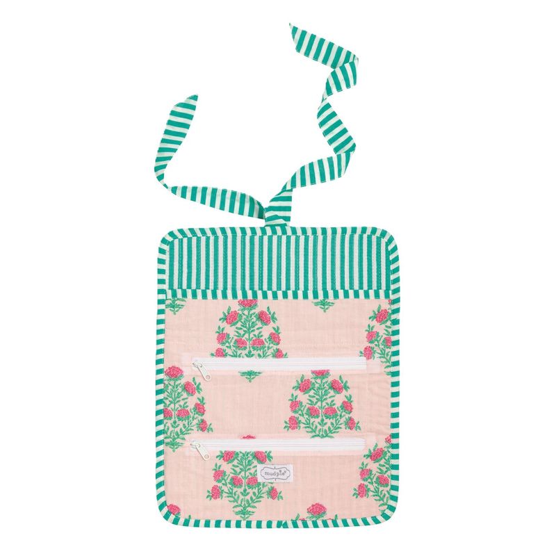 Blush Block Jewelry Roll