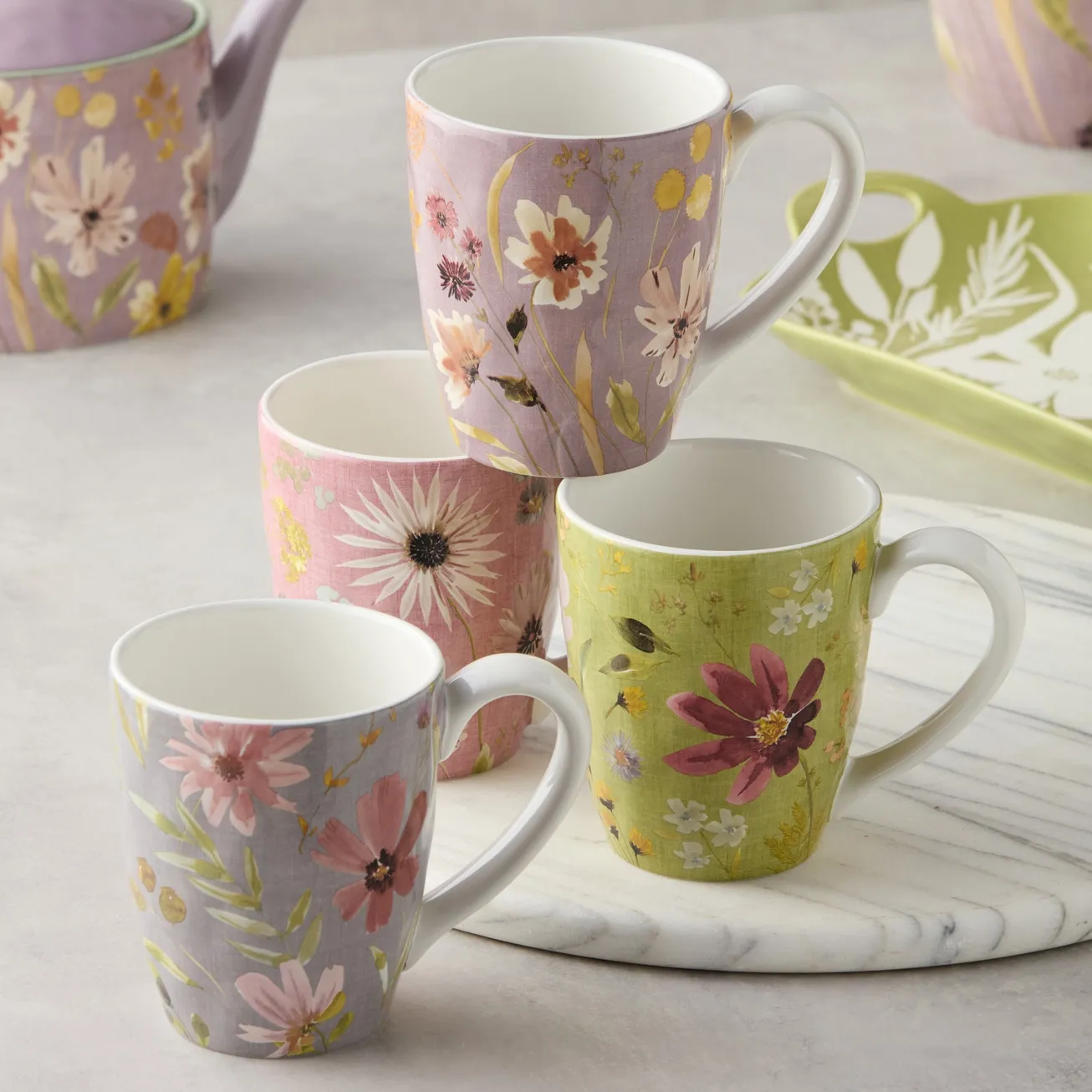 Wildflowers Mug 16 oz.