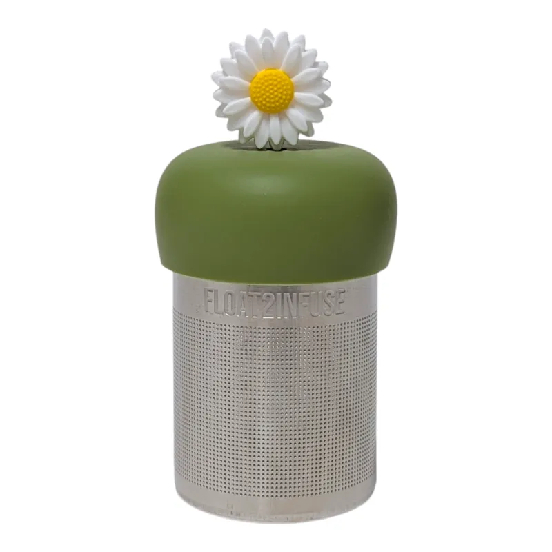 White Daisy Floating Tea Infuser