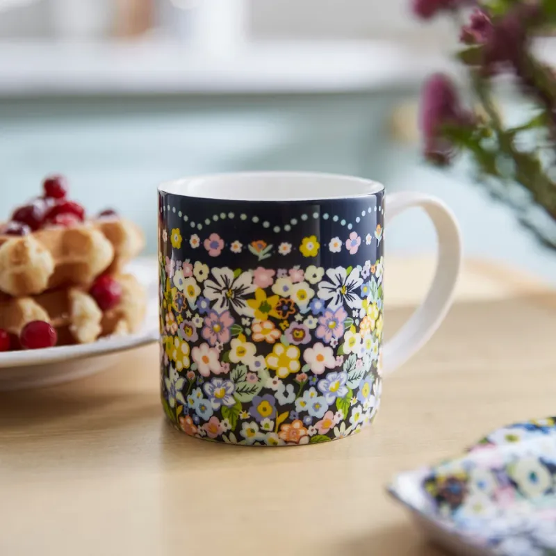 Confetti Floral Mug