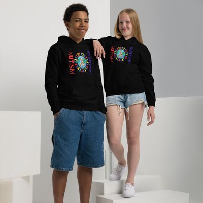 Autism Awareness Youth heavy blend hoodie