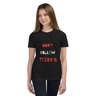 Be The Trend Youth Short Sleeve T-Shirt