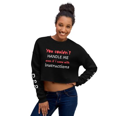 Handle Me Crop Sweatshirt