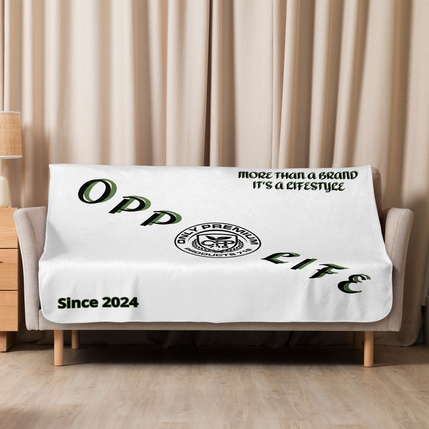 OPP LIFE Sherpa blanket