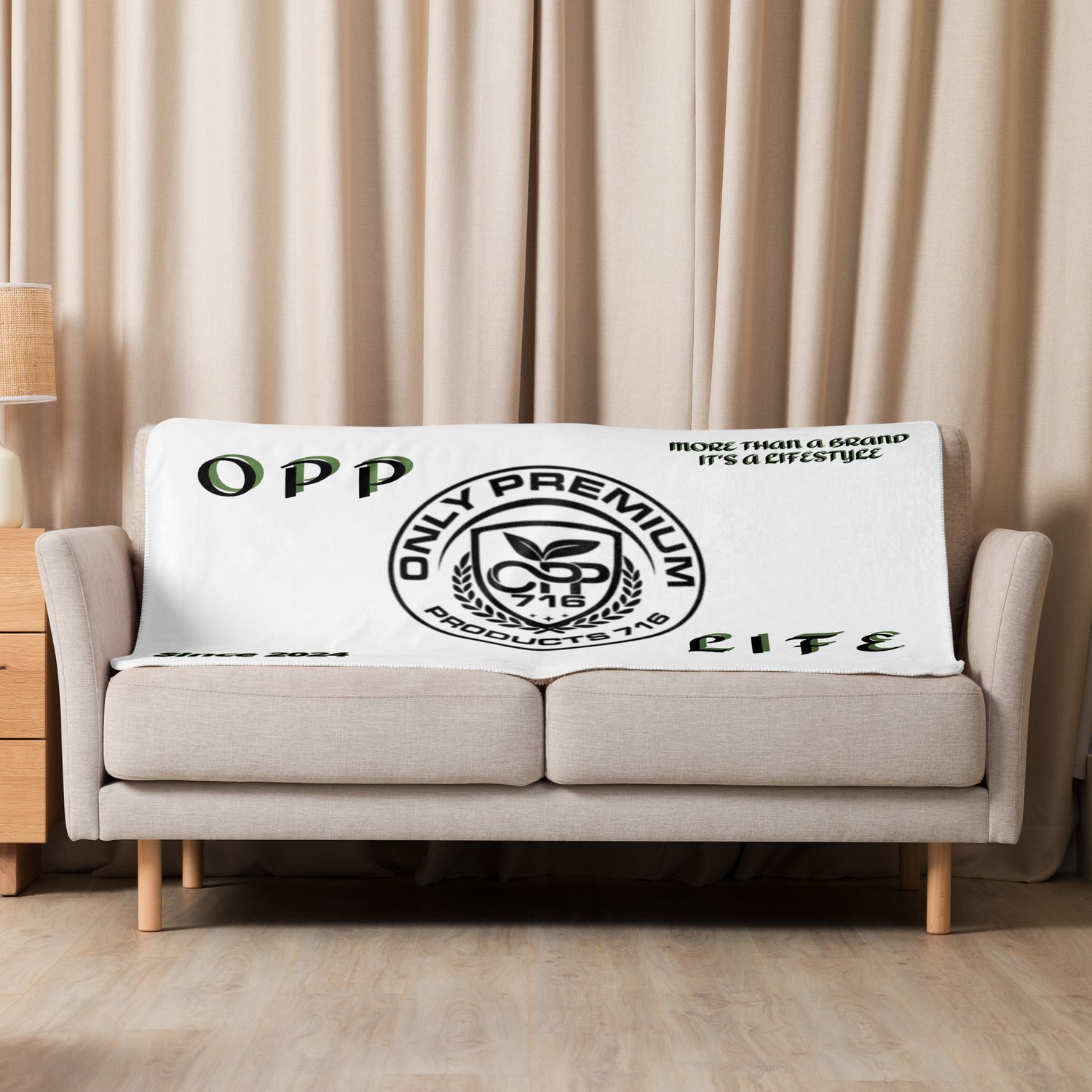 OPP LIFE Sherpa blanket