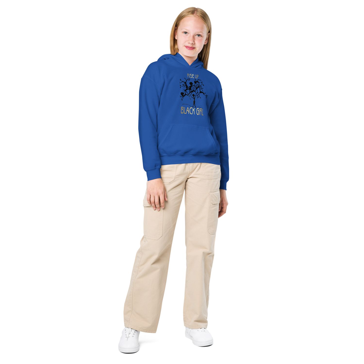 Rise Up Girls Youth heavy blend hoodie