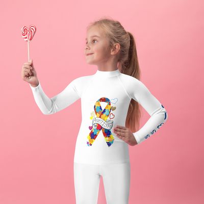 Autism Awareness Rash Guard 