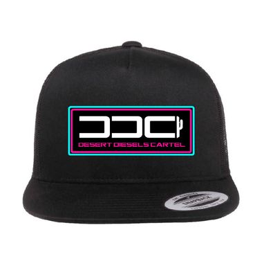 Neon Rush Hat - Black
