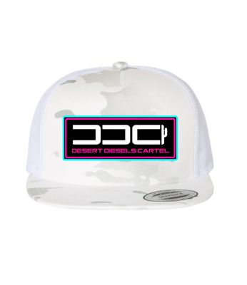 Neon Rush Hat - White Camo