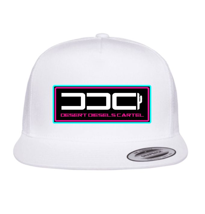 Neon Rush Hat - White