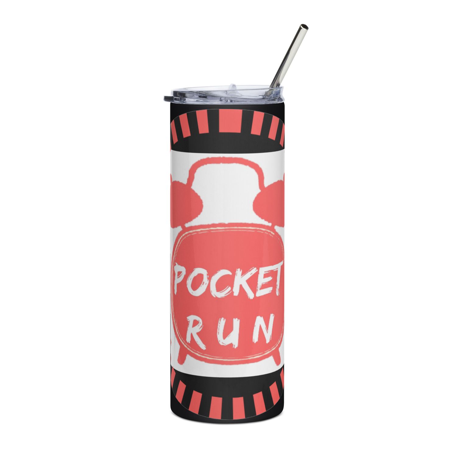 ( TRADE 1 ) POCKET RUN( STEEL TUMBLER) OPTION 1