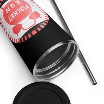 📊POCKET RUN ⭐🌡️🏷️💯DRIP MODE(  TUMBLER w/ STRAW INCLUDED)