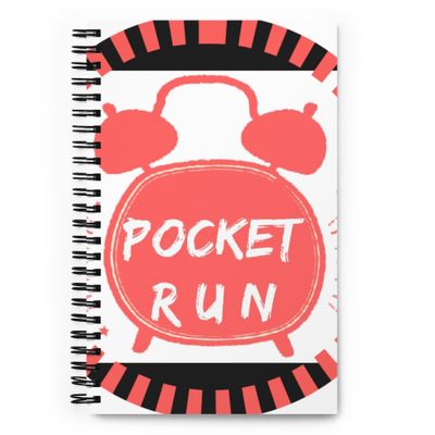 POCKET RUN( SPIRAL NOTE BOOK)