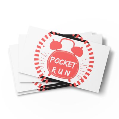POCKET RUN( BUSINESS CARD NOTE)