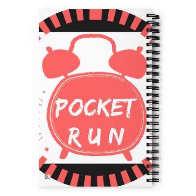 POCKET RUN( SPIRAL NOTE BOOK)