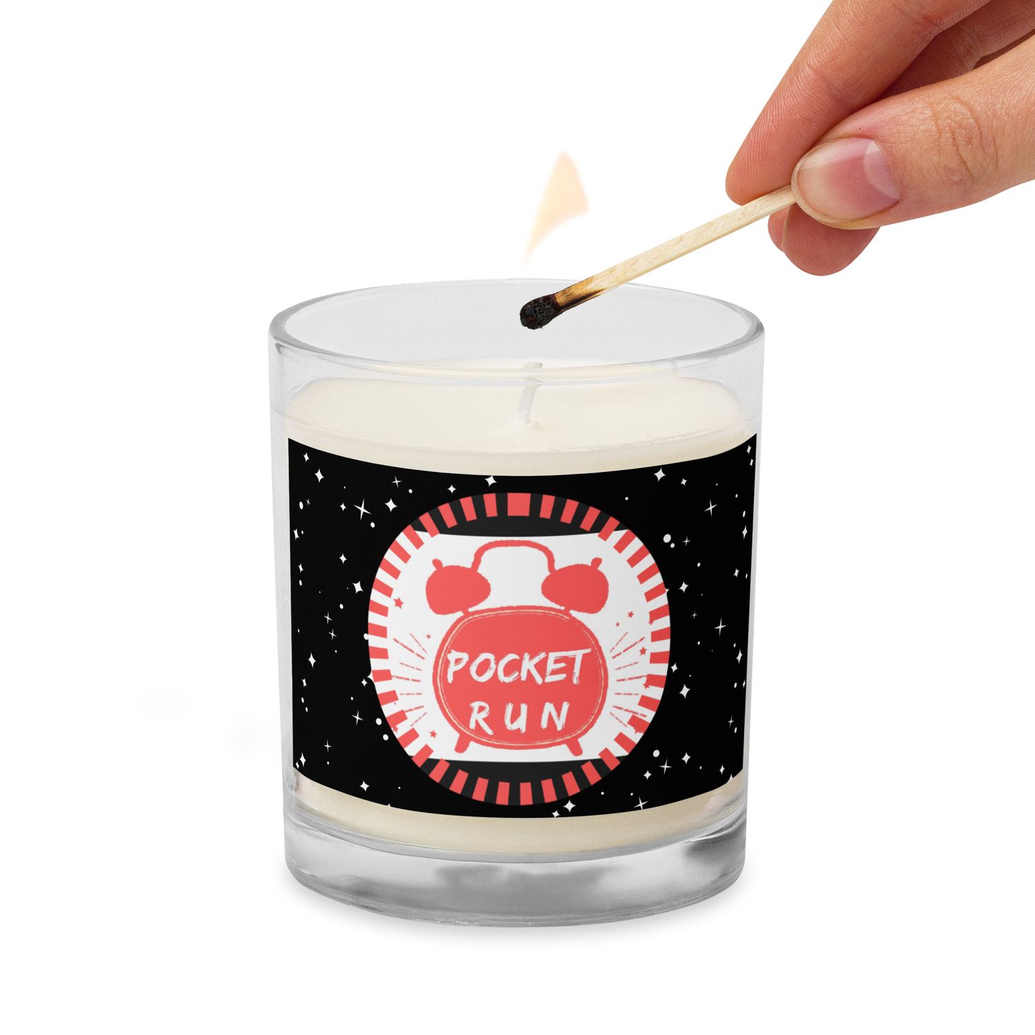POCKET RUN( GLASS CANDLE)