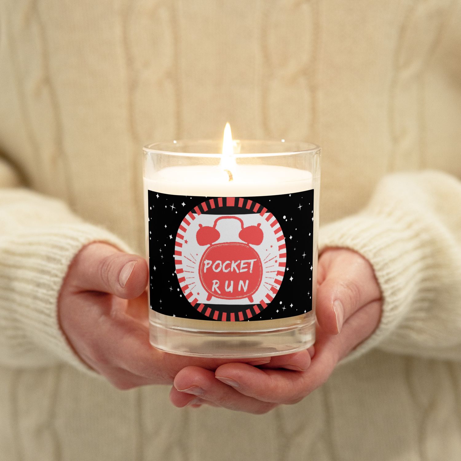 POCKET RUN( GLASS CANDLE)