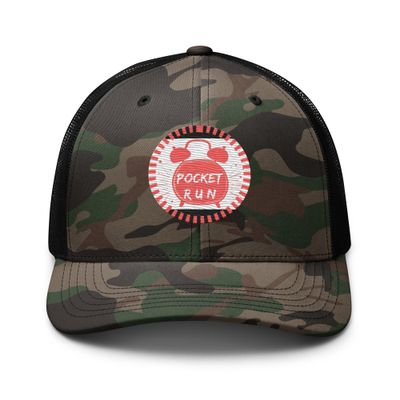 POCKET RUN( CAMOUFLAGE HAT)