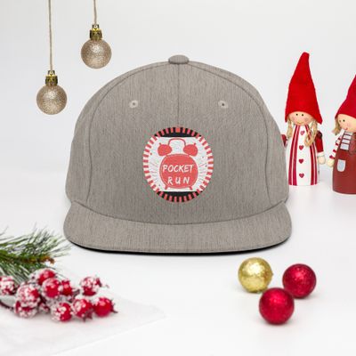 📊POCKET RUN ⭐🌡️🏷️💯DRIP MODE(  SNAP BACK CAP)