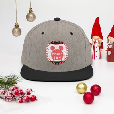 📊POCKET RUN ⭐🌡️🏷️💯DRIP MODE(  SNAP BACK CAP)