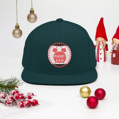 📊POCKET RUN ⭐🌡️🏷️💯DRIP MODE(  SNAP BACK CAP)