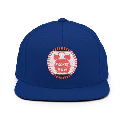 ( TRADE 7 ) 📊POCKET RUN ⭐🌡️🏷️💯DRIP MODE(  SNAP BACK CAP) w/ royal blue OPTION 14