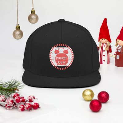 📊POCKET RUN ⭐🌡️🏷️💯DRIP MODE  SNAP BACK CAP)