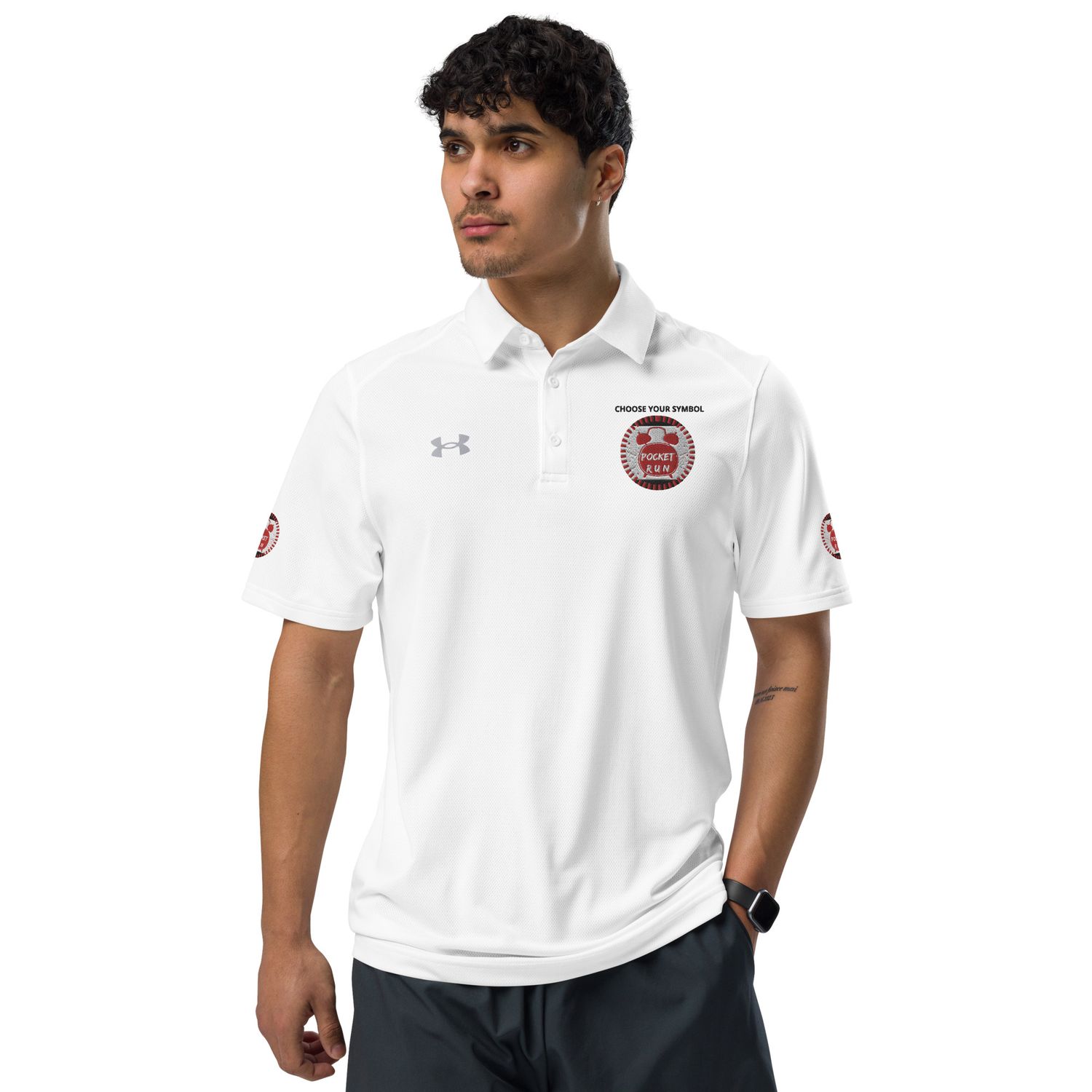 POCKET RUN( UNDER ARMOR POLO FOR MEN)