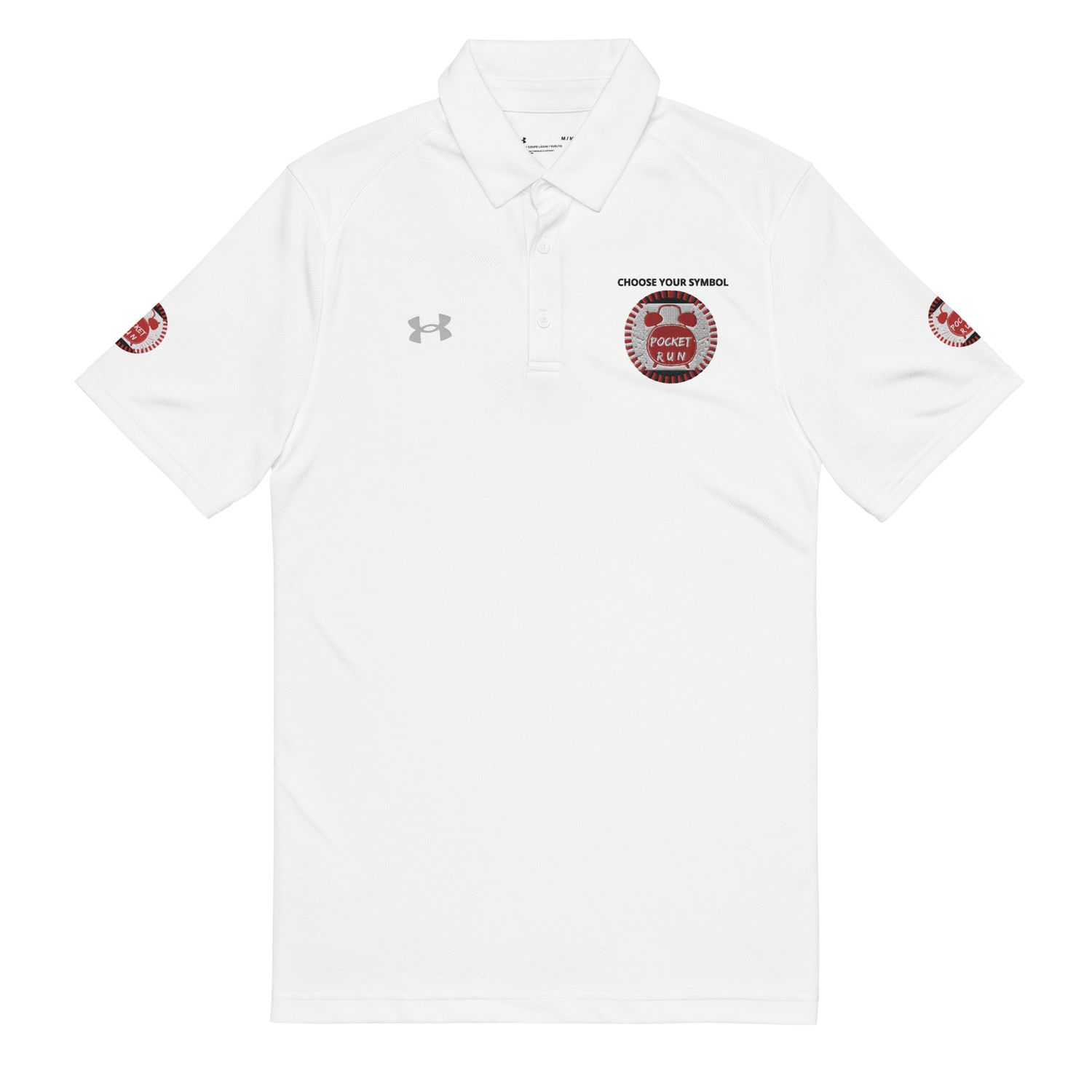 POCKET RUN( UNDER ARMOR POLO FOR MEN)