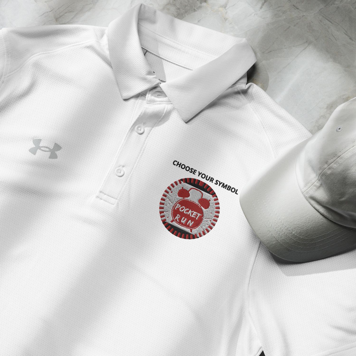 POCKET RUN( UNDER ARMOR POLO FOR MEN)