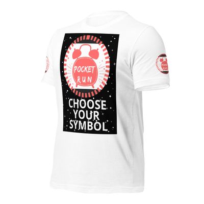 📊POCKET RUN ⭐🌡️🏷️💯DRIP MODE( ONE COLOR ALL SIZE T-SHIRT)