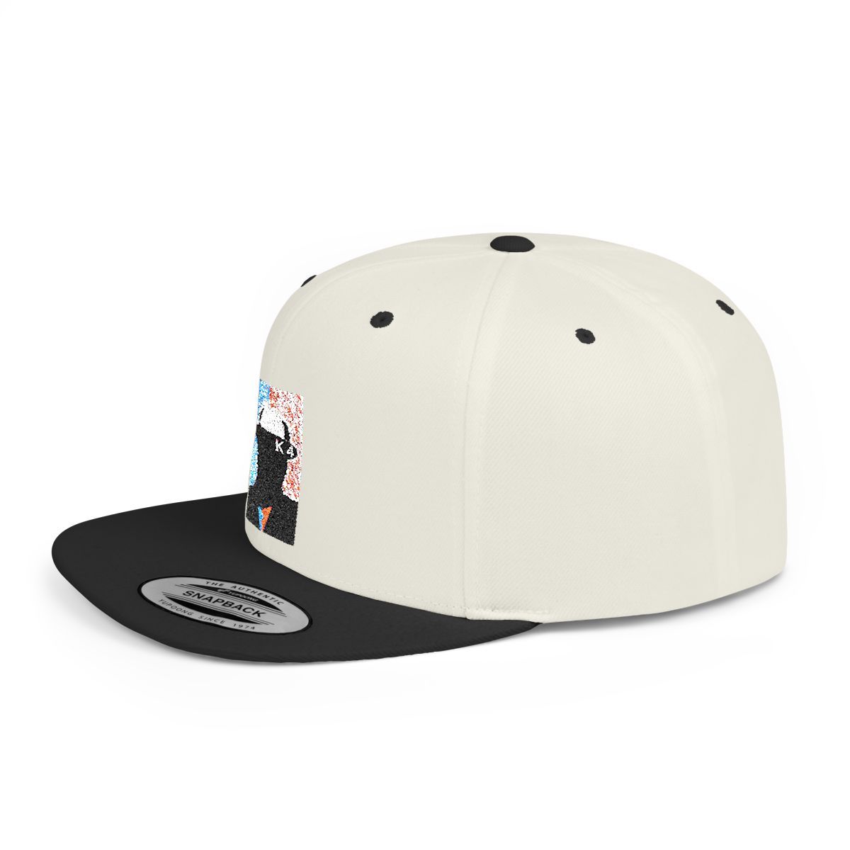 ( TRADE  6 ) NBAK4 activewear - LOGO SNAP BACK ADJUSTABLE CAP w/ natural black OPTION 6