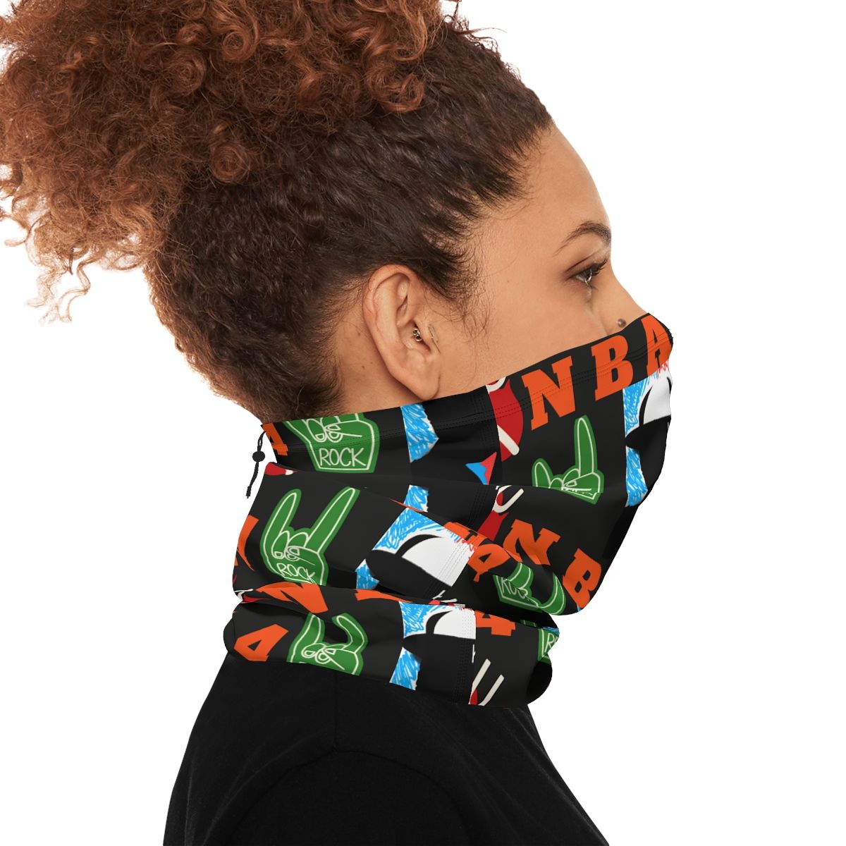 NBAK4 activewear -HEAD GEAR FACE AND NECK MASK PROTECTION w/ 1 different colors